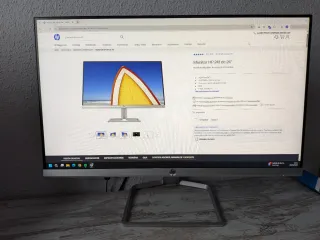 Monitor HP 24f Plata