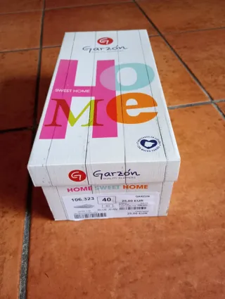 Zapatillas de casa Garzón mujer flores