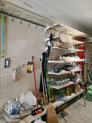 Estantería Comercio/Garaje Blanca