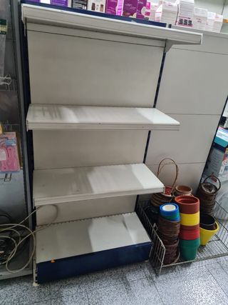 Estantería Comercio/Garaje Blanca