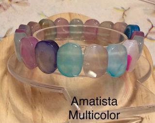 Pulseras minerales naturales varios modelos