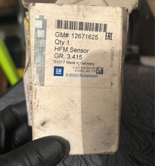 Caudalímetro Bosch 0 280 218 433 GM 12671625