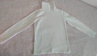 Camiseta cuello alto niña 6 años