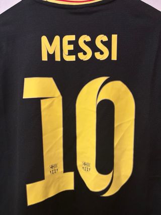 CAMISETA BARÇA FCB 2013 MESSI TERCERA