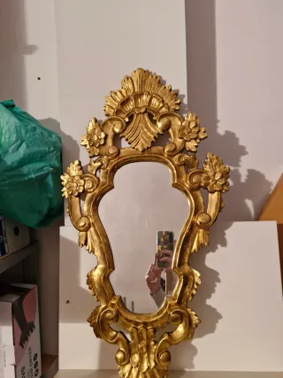 Espejo Dorado Vintage
