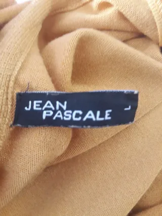 Cárdigan largo Jean Pascale amarillo