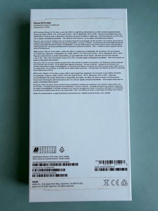 iPhone 14 Pro Max 256 GB + 6 fundas