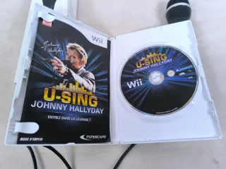 Micrófono USB Lioncast U-Sing Johnny Hallyday Wii