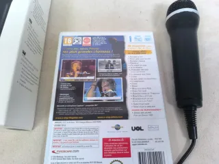Micrófono USB Lioncast U-Sing Johnny Hallyday Wii
