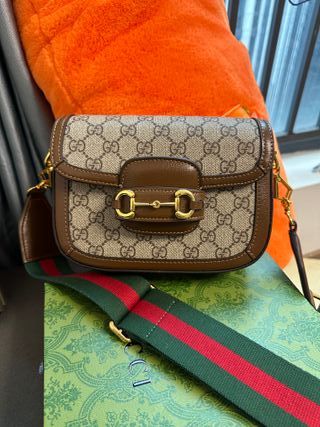 Borsa Gucci Horsebit 1955 a tracolla
