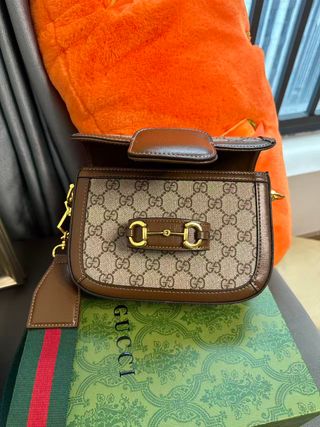 Borsa Gucci Horsebit 1955 a tracolla