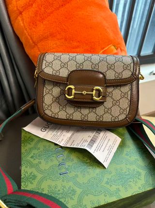 Borsa Gucci Horsebit 1955 a tracolla