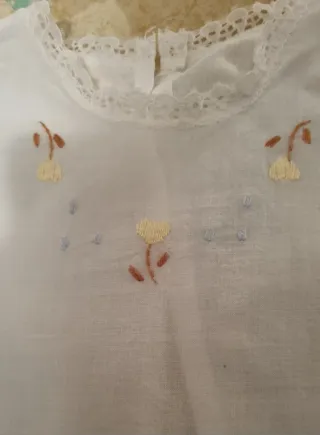 Tre camicine neonato fortuna lunghezza 23 cm