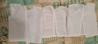 Tre camicine neonato fortuna lunghezza 23 cm