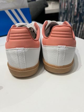 Adidas Samba Blancas y Rosas