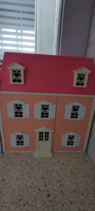 Casa Muñecas Hello Kitty Rosa