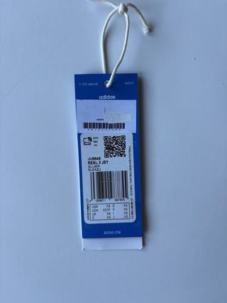 Camiseta Real Madrid Adidas Azul Talla S