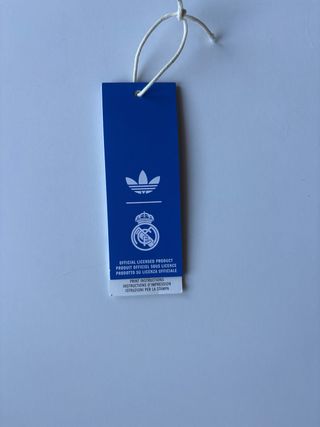 Camiseta Real Madrid Adidas Azul Talla S