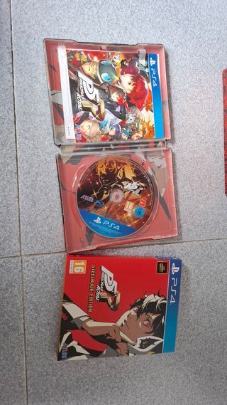 Coleccionista Persona 5 Royal PS4 completa nueva