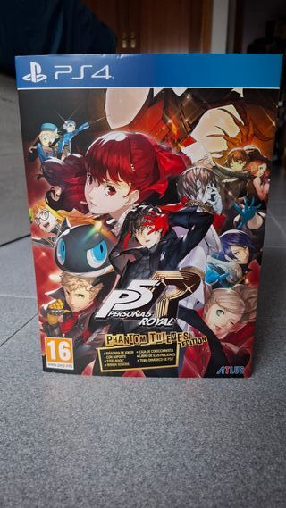Coleccionista Persona 5 Royal PS4 completa nueva