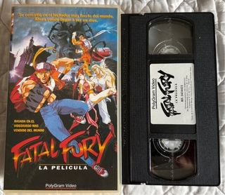 Fatal Fury: La Película VHS (Español)