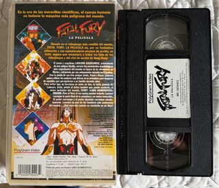 Fatal Fury: La Película VHS (Español)