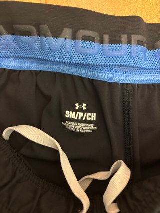 Pantalón Deportivo Under Armour Negro/Azul