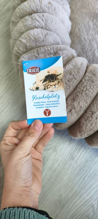 Cama para perros Trixie LONNI beige