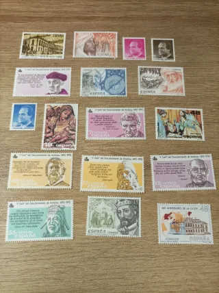 1986. Lote 17 sellos España