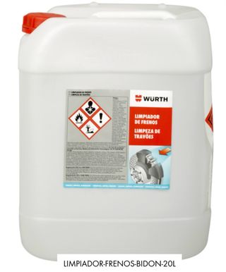 Limpiador Frenos Würth 20L Bidón