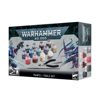 Set Pinturas y Herramientas Warhammer 40k