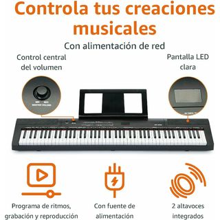 Piano Digital Portátil 88 Teclas No Funciona