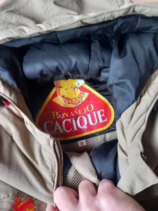 Chaqueta Puffer Vintage Cacique Cropped