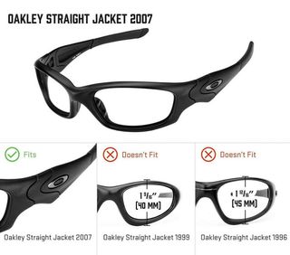 Lente Straigh Jacket 2.0 Compatible Polarizado