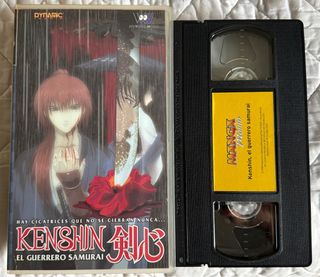 VHS Kenshin, el guerrero samurai Anime