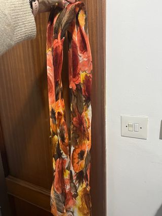 Pañuelo estampado flores