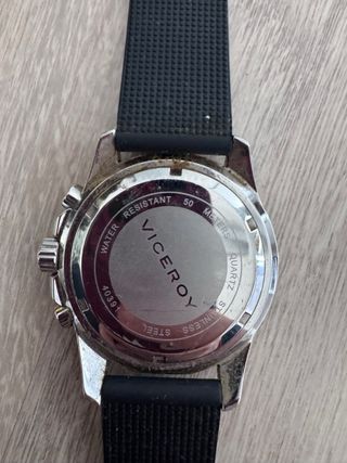 Reloj Viceroy Negro y Plateado