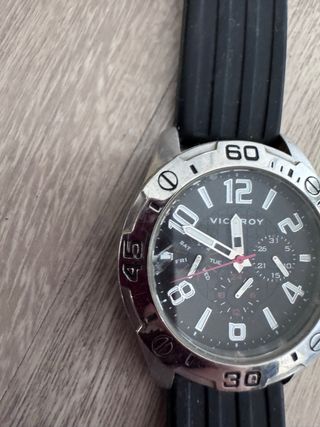 Reloj Viceroy Negro y Plateado