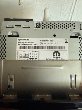 Radio Fiat Ducato 2020