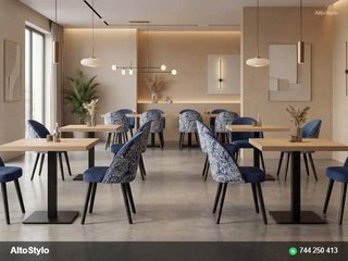 Sedi e tavoli premium per ristoranti, bar e caffetterie