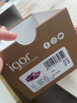 Cangrejeras Igor Talla 23