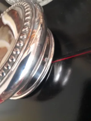 Joyero Plata Ley y Cristal Tallado