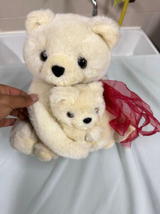 Orsetto peluche madre e figlio