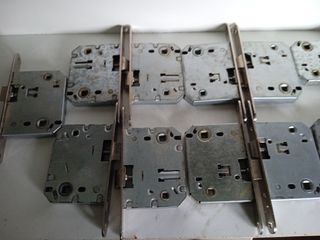 6 Picaportes Dorados