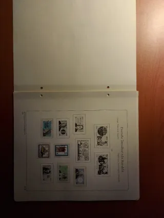 Hojas Álbum RDA 1978-1980 Sellos