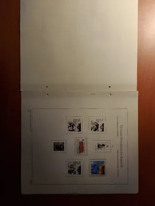 Hojas Álbum RDA 1978-1980 Sellos