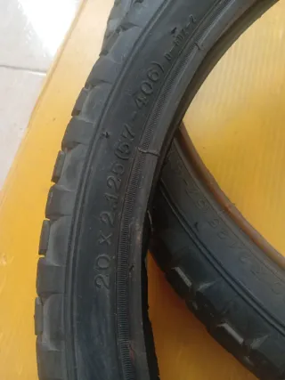 Cubiertas BMX 20 pulgadas