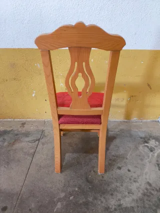 Juego de 2 sillas madera estilo clásico