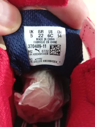 Scarpe Puma bimbo n. 22 originali