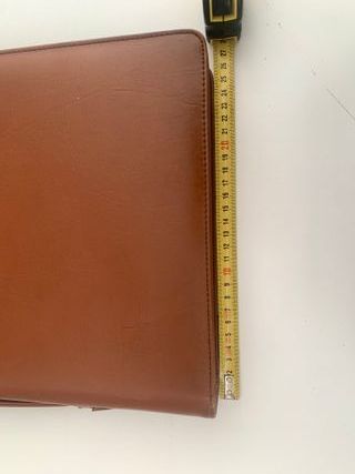 Cartera de piel para documentos